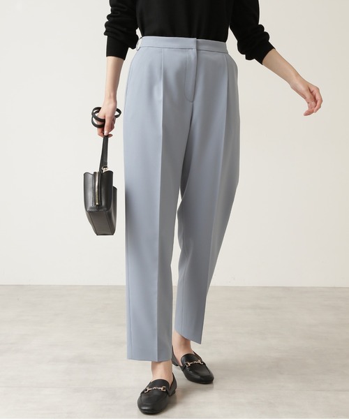 NATURAL BEAUTY BASIC（ナチュラルビューティーベーシック）の「リラックスセットアップ パンツ/0171230910（その他パンツ・レディース・チャコールグレー/ブルー/ブルー系その他5・X-SMALL/MEDIUM/SMALL）」の3枚目の写真