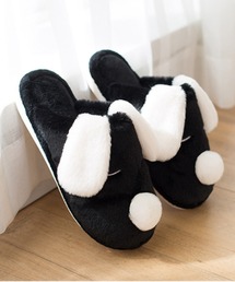 FREE BLUES | あったかかわいい犬タイプリッパ(ルームシューズ/スリッパ)