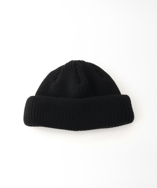 KIJIMA TAKAYUKI（キジマ　タカユキ）の「【KIJIMA TAKAYUKI / キジマ タカユキ】WOOL ACRYLIC KNIT CAP（ニットキャップ/ビーニー・メンズ・ブラック/ブラウン/グレー/アイボリー・FREE）」の3枚目の写真