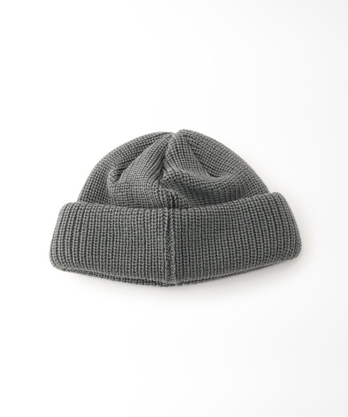 KIJIMA TAKAYUKI（キジマ　タカユキ）の「【KIJIMA TAKAYUKI / キジマ タカユキ】WOOL ACRYLIC KNIT CAP（ニットキャップ/ビーニー・メンズ・ブラック/ブラウン/グレー/アイボリー・FREE）」の5枚目の写真