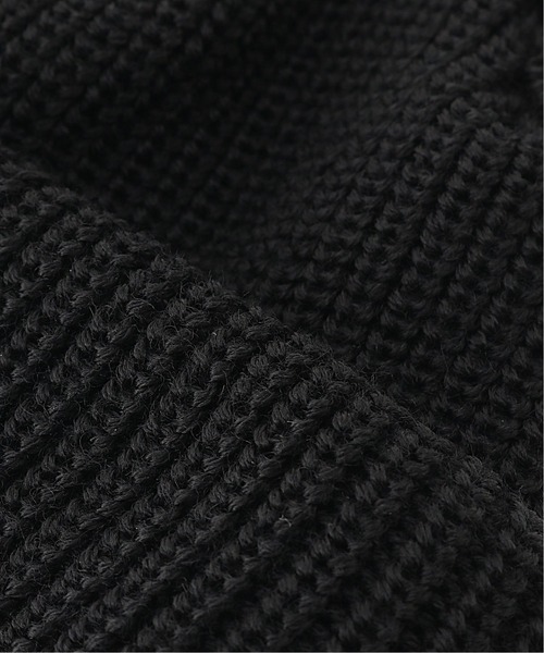 KIJIMA TAKAYUKI（キジマ　タカユキ）の「【KIJIMA TAKAYUKI / キジマ タカユキ】WOOL ACRYLIC KNIT CAP（ニットキャップ/ビーニー・メンズ・ブラック/ブラウン/グレー/アイボリー・FREE）」の8枚目の写真