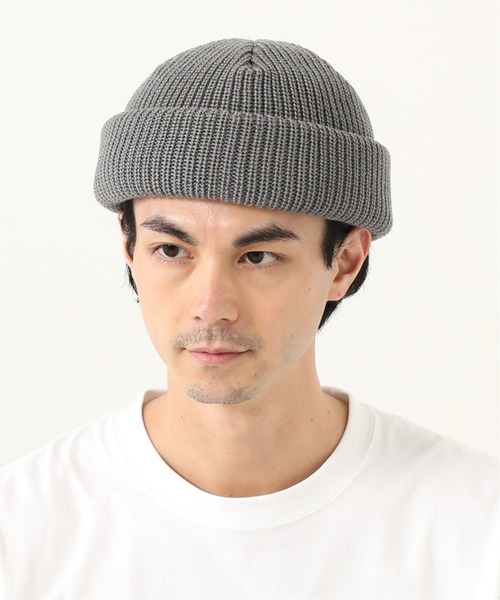 KIJIMA TAKAYUKI（キジマ　タカユキ）の「【KIJIMA TAKAYUKI / キジマ タカユキ】WOOL ACRYLIC KNIT CAP（ニットキャップ/ビーニー・メンズ・ブラック/ブラウン/グレー/アイボリー・FREE）」の12枚目の写真