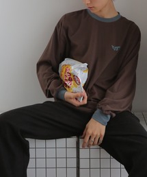 TUTTU | リンガーロングスリーブTシャツ(Tシャツ/カットソー)