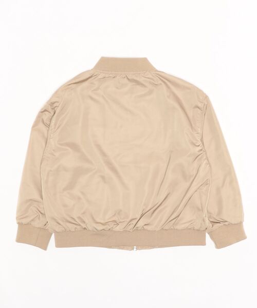 LOVETOXIC(ラブトキシック)の「メッシュ裏つきMA1(MA-1・キッズ・カーキ/ブラック/ベージュ/ラベンダー・M/S/SS/L)」の5枚目の写真