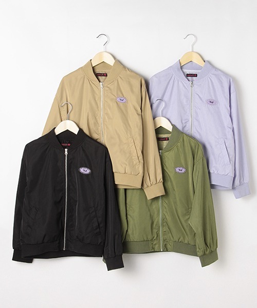 LOVETOXIC(ラブトキシック)の「メッシュ裏つきMA1(MA-1・キッズ・カーキ/ブラック/ベージュ/ラベンダー・M/S/SS/L)」の15枚目の写真