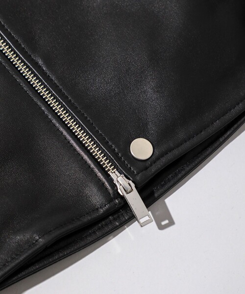 city(シティ)の「ダブルライダース/DOUBLE RIDERS(ライダースジャケット・メンズ・ブラック・1/2/3)」の4枚目の写真