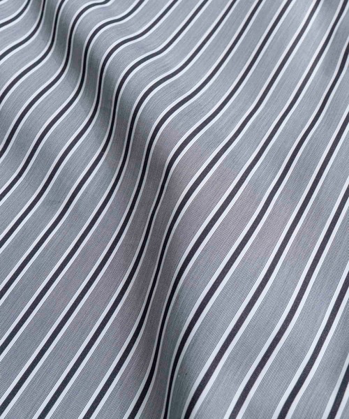 MAISON SPECIAL（メゾンスペシャル）の「《ユニセックスアイテム》THOMAS MASON/トーマスメイソン プライムオーバーバンドカラーシャツコート 【MAISON SPECIAL/メゾンスペシャル】（シャツ/ブラウス・メンズ・ブラック/グレー/オフホワイト/その他1/その他2/その他3/その他4/その他5/その他6・1/2/0）」の18枚目の写真