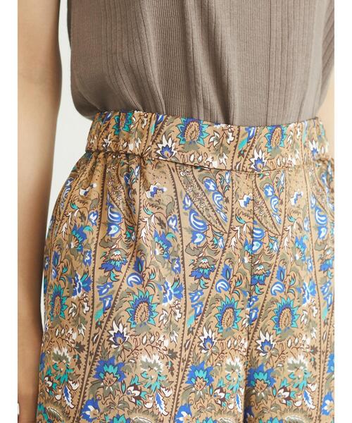 Furryrate（ファーリーレート）の「・furry rate ペイズリーフレアスカンツ＊（その他パンツ・レディース・ブラック/ベージュ・FREE）」の10枚目の写真