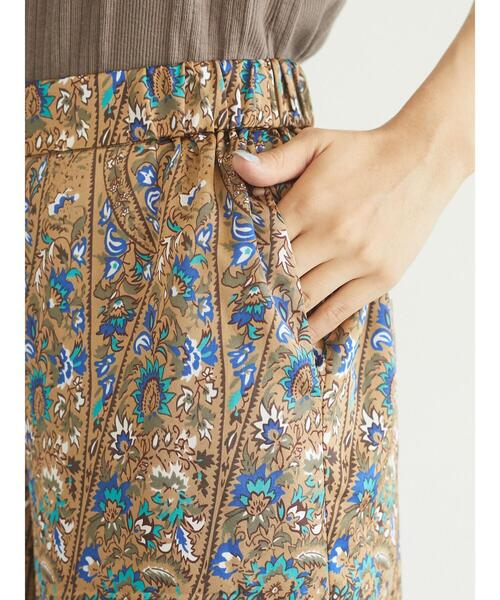 Furryrate（ファーリーレート）の「・furry rate ペイズリーフレアスカンツ＊（その他パンツ・レディース・ブラック/ベージュ・FREE）」の16枚目の写真