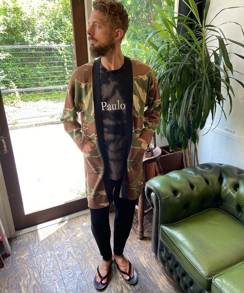 Mt.Paulownia（マウントポローニア）の「mcg2946-CAMO PATTERN KNIT 