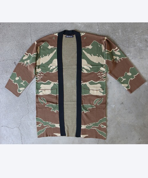 Mt.Paulownia（マウントポローニア）の「mcg2946-CAMO PATTERN KNIT 