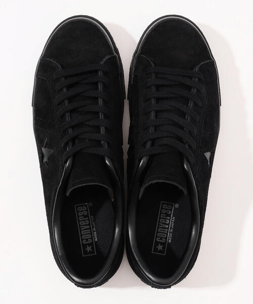 TOMORROWLAND （トゥモローランド）の「CONVERSE ONE STAR J SUEDE スニーカー（スニーカー・メンズ・ブラック・9/7/7.5/8/8.5）」の6枚目の写真