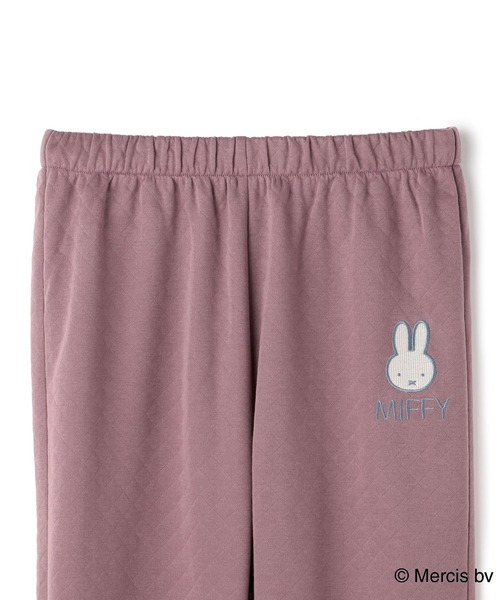 Miffy( ミッフィー)の「【miffiy/ミッフィー】ミッフィー刺繍もこもこキルトルームウェアパンツ▲終了▲(ルームウェア/パジャマ・レディース・グレー/ピンク/グリーン/アイボリー/ホワイト/ライトグリーン/チャコールグレー・LL/3L/M/L)」の15枚目の写真