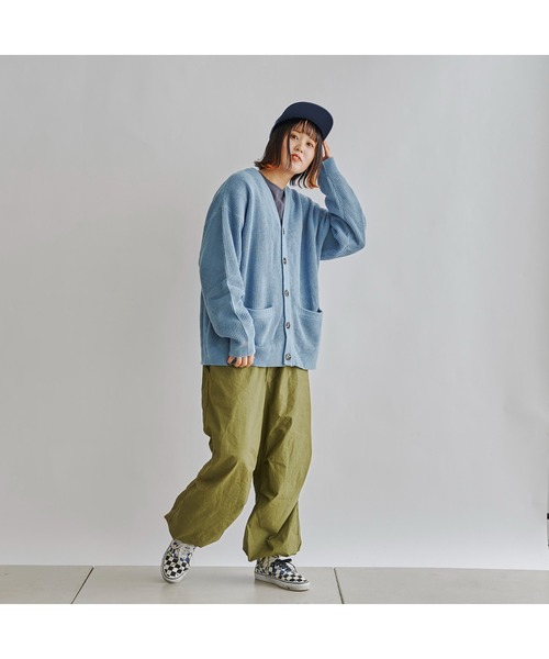 U.S. POLO ASSN.（ユーエスポロアッスン）の「WEB限定/ワッフルカーディガン（カーディガン/ボレロ・メンズ・チャコールグレー/マスタード/グリーン/サックスブルー・MEDIUM/LARGE）」の22枚目の写真