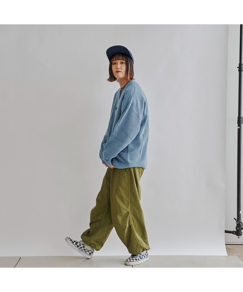 U.S. POLO ASSN.（ユーエスポロアッスン）の「WEB限定/ワッフルカーディガン（カーディガン/ボレロ・メンズ・チャコールグレー/マスタード/グリーン/サックスブルー・MEDIUM/LARGE）」の18枚目の写真