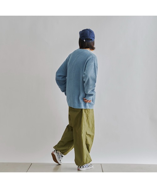 U.S. POLO ASSN.（ユーエスポロアッスン）の「WEB限定/ワッフルカーディガン（カーディガン/ボレロ・メンズ・チャコールグレー/マスタード/グリーン/サックスブルー・MEDIUM/LARGE）」の19枚目の写真