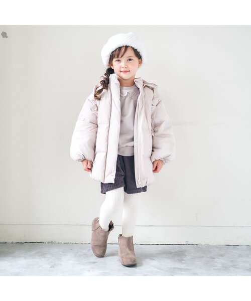 apres les cours（アプレレクール）の「襟レーストレーナー（スウェット・キッズ・イエロー/ベージュ/ピンク/アイボリー/サックスブルー/ミント・120/90/110/80/100/130/140）」の14枚目の写真