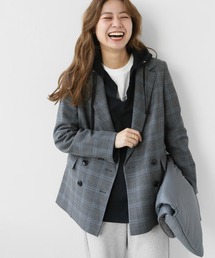 JOURNAL STANDARD relume | カラーインチェックダブルジャケット◆(テーラードジャケット)