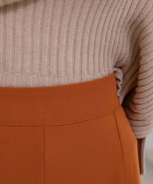 DAY CLOSET（デイ クローゼット）の「レディース きれいめシルエットマーメイドスカート（スカート・レディース・ベージュ/グリーン/レンガ/ブラック・S/M/L/XL）」の18枚目の写真