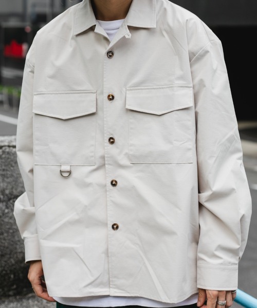 BROKEN BASE(ブロークンベース)の「フィッシングシャツ(シャツ/ブラウス・メンズ・グレー系その他/カーキ/ブラック・MEDIUM/LARGE)」の1枚目の写真
