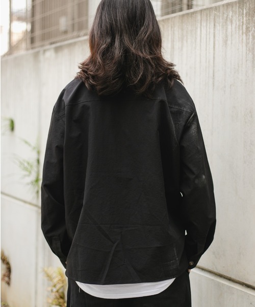 BROKEN BASE(ブロークンベース)の「フィッシングシャツ(シャツ/ブラウス・メンズ・グレー系その他/カーキ/ブラック・MEDIUM/LARGE)」の5枚目の写真