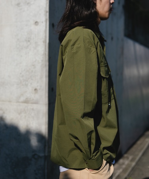 BROKEN BASE(ブロークンベース)の「フィッシングシャツ(シャツ/ブラウス・メンズ・グレー系その他/カーキ/ブラック・MEDIUM/LARGE)」の10枚目の写真