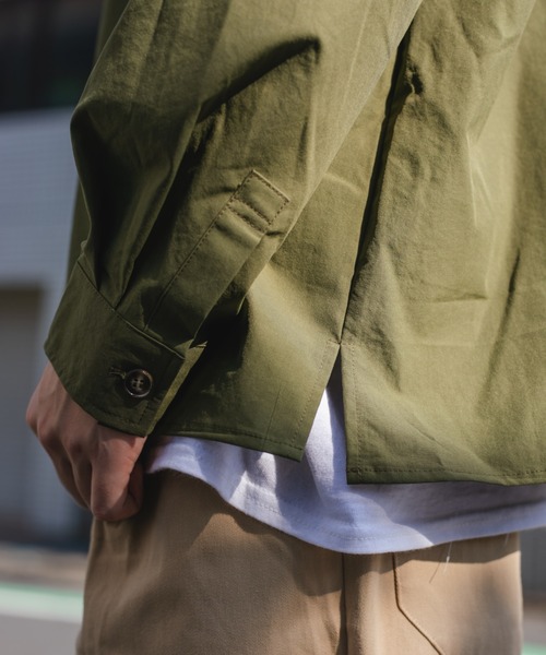 BROKEN BASE(ブロークンベース)の「フィッシングシャツ(シャツ/ブラウス・メンズ・グレー系その他/カーキ/ブラック・MEDIUM/LARGE)」の12枚目の写真