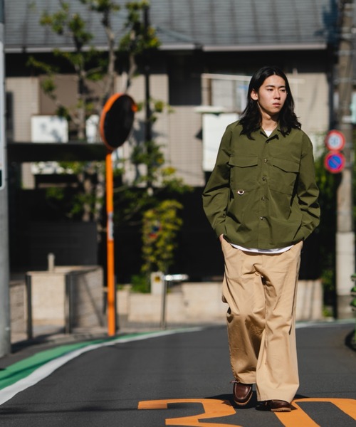 BROKEN BASE(ブロークンベース)の「フィッシングシャツ(シャツ/ブラウス・メンズ・グレー系その他/カーキ/ブラック・MEDIUM/LARGE)」の16枚目の写真