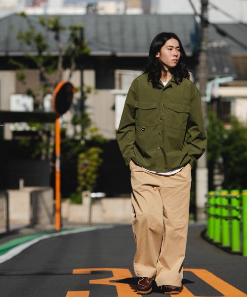 BROKEN BASE(ブロークンベース)の「フィッシングシャツ(シャツ/ブラウス・メンズ・グレー系その他/カーキ/ブラック・MEDIUM/LARGE)」の15枚目の写真