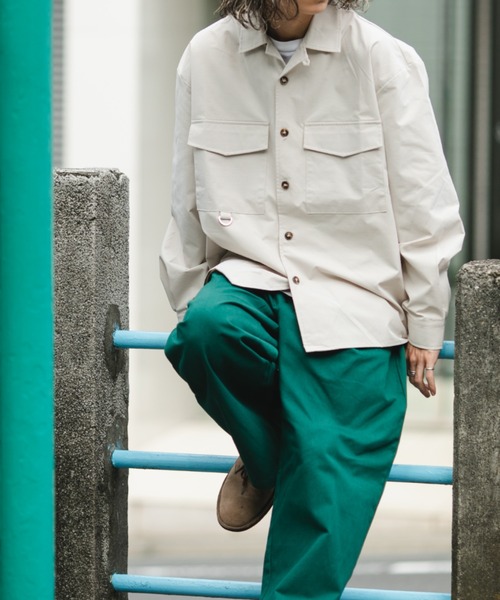 BROKEN BASE(ブロークンベース)の「フィッシングシャツ(シャツ/ブラウス・メンズ・グレー系その他/カーキ/ブラック・MEDIUM/LARGE)」の17枚目の写真