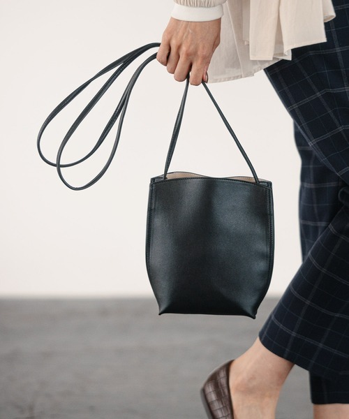 GLOBAL WORK（グローバルワーク）の「3ROOMミニショルダー/254844（ショルダーバッグ・レディース・ブラック/オフホワイト/カーキ/オレンジ・FREE）」の3枚目の写真