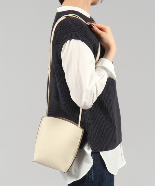 GLOBAL WORK（グローバルワーク）の「3ROOMミニショルダー/254844（ショルダーバッグ・レディース・ブラック/オフホワイト/カーキ/オレンジ・FREE）」の7枚目の写真