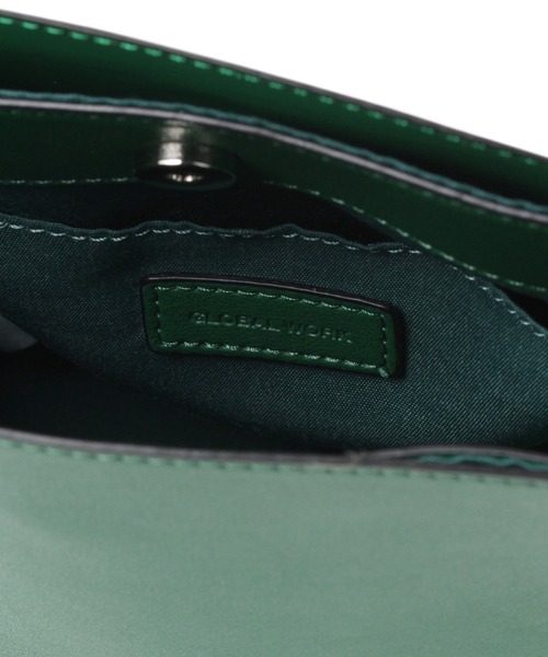 GLOBAL WORK（グローバルワーク）の「3ROOMミニショルダー/254844（ショルダーバッグ・レディース・ブラック/オフホワイト/カーキ/オレンジ・FREE）」の9枚目の写真