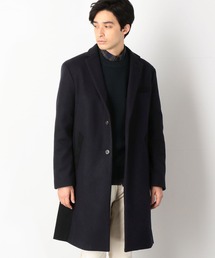 COMME　CA COMMUNE | フェイクメルトン チェスターコート(チェスターコート)
