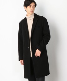 COMME CA COMMUNE | フェイクメルトン チェスターコート(チェスターコート)