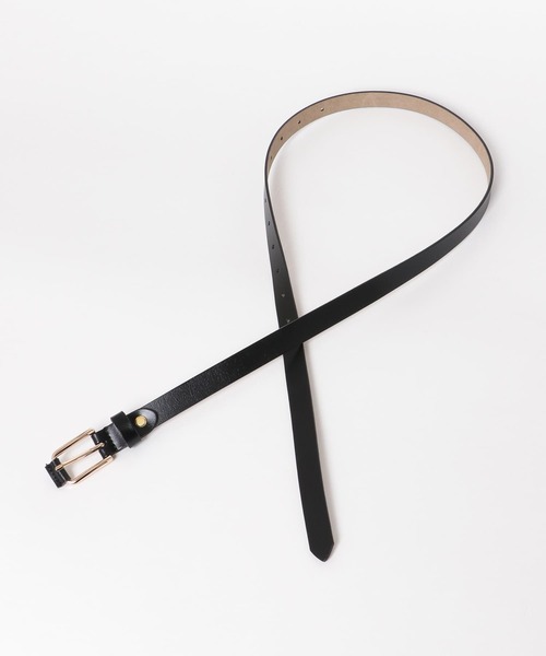 URBAN RESEARCH DOORS(アーバンリサーチドアーズ)の「スクエアバックルベルト(ベルト・レディース・ブラック/ダークブラウン・ONE)」の5枚目の写真