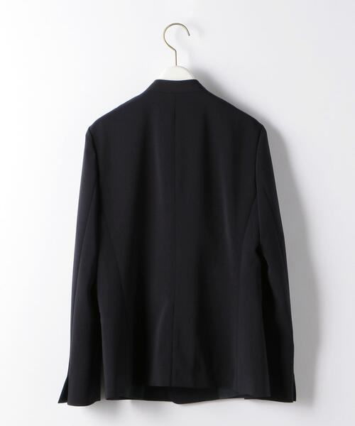 グリーンレーベルリラクシング ノーカラージャケット 大きいサイズ セレモニー 黒 green label relaxing グリーンレーベルリラクシング レディース