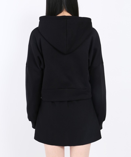 WC（ダブル シー）の「ショートZIPパーカー（パーカー・レディース・ブラック/ホワイト・FREE）」の10枚目の写真