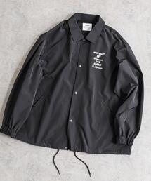 coen | common good(コモングッド)別注プリントコーチジャケット(ブルゾン)