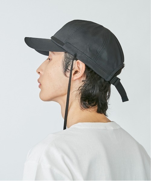 OVERRIDE（オーバーライド）の「OVERRIDE TC TWILL CORD CAP（キャップ・レディース・ブラック/ベージュ・57~59cm）」の6枚目の写真