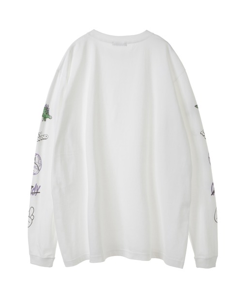 Candy Stripper（キャンディストリッパー）の「PLAYGROUND L/S Tシャツ（Tシャツ/カットソー・レディース・ブラック/オフホワイト/ヘザーグレー・2）」の9枚目の写真