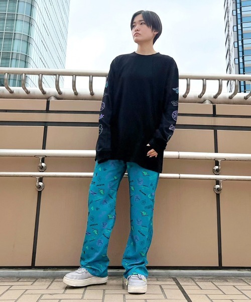 Candy Stripper（キャンディストリッパー）の「PLAYGROUND L/S Tシャツ（Tシャツ/カットソー・レディース・ブラック/オフホワイト/ヘザーグレー・2）」の15枚目の写真