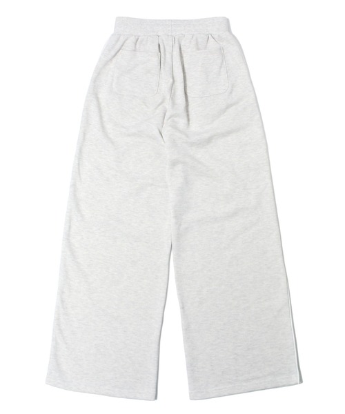 one way（ワンウェイ）の「パイピングワイドスウェットパンツ（スウェットパンツ・レディース・ライトグレー/ブラック/ホワイト/ライトグリーン・M）」の5枚目の写真