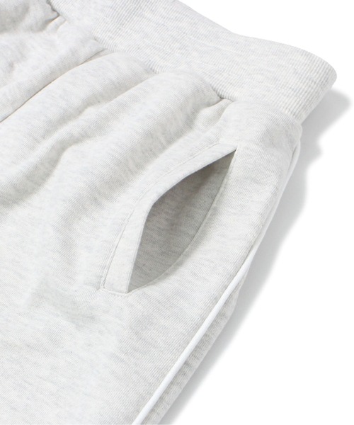 one way（ワンウェイ）の「パイピングワイドスウェットパンツ（スウェットパンツ・レディース・ライトグレー/ブラック/ホワイト/ライトグリーン・M）」の6枚目の写真