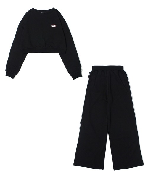 one way（ワンウェイ）の「パイピングワイドスウェットパンツ（スウェットパンツ・レディース・ライトグレー/ブラック/ホワイト/ライトグリーン・M）」の13枚目の写真