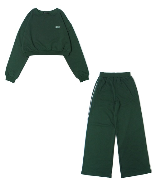 one way（ワンウェイ）の「パイピングワイドスウェットパンツ（スウェットパンツ・レディース・ライトグレー/ブラック/ホワイト/ライトグリーン・M）」の15枚目の写真