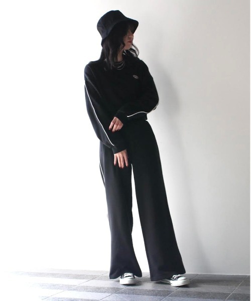 one way（ワンウェイ）の「パイピングワイドスウェットパンツ（スウェットパンツ・レディース・ライトグレー/ブラック/ホワイト/ライトグリーン・M）」の20枚目の写真