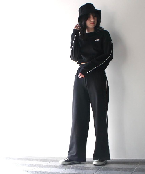 one way（ワンウェイ）の「パイピングワイドスウェットパンツ（スウェットパンツ・レディース・ライトグレー/ブラック/ホワイト/ライトグリーン・M）」の21枚目の写真