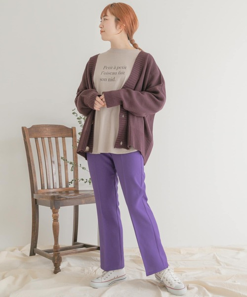 ITEMS URBANRESEARCH（アイテムズ アーバンリサーチ）の「センプレカラーイージーパンツ（その他パンツ・レディース・ブラック/パープル/レッド/グリーン/グレー系その他・FREE）」の14枚目の写真