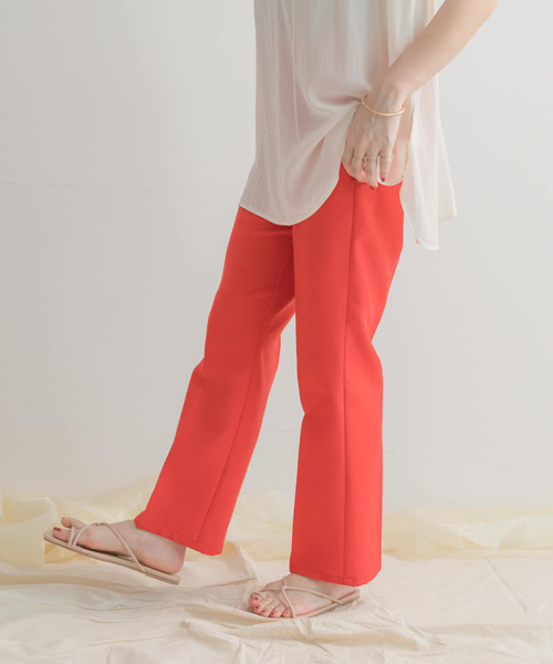 ITEMS URBANRESEARCH（アイテムズ アーバンリサーチ）の「センプレカラーイージーパンツ（その他パンツ・レディース・ブラック/パープル/レッド/グリーン/グレー系その他・FREE）」の19枚目の写真